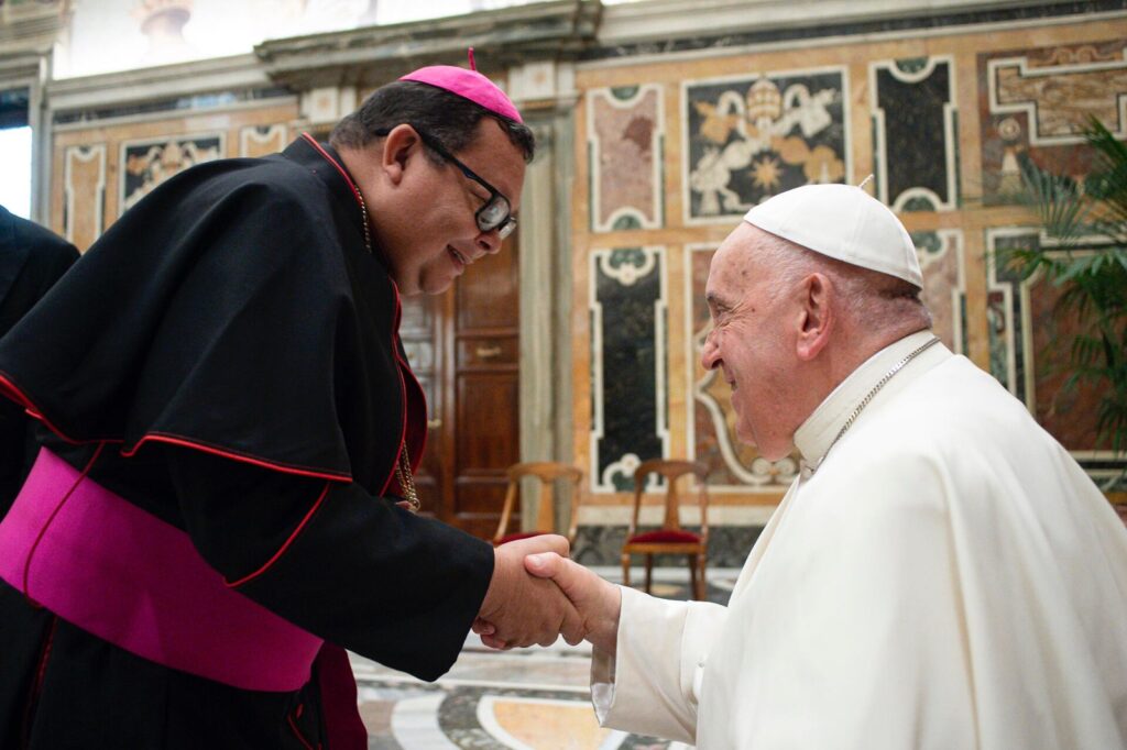 Dom Ivanildo e o Papa Francisco