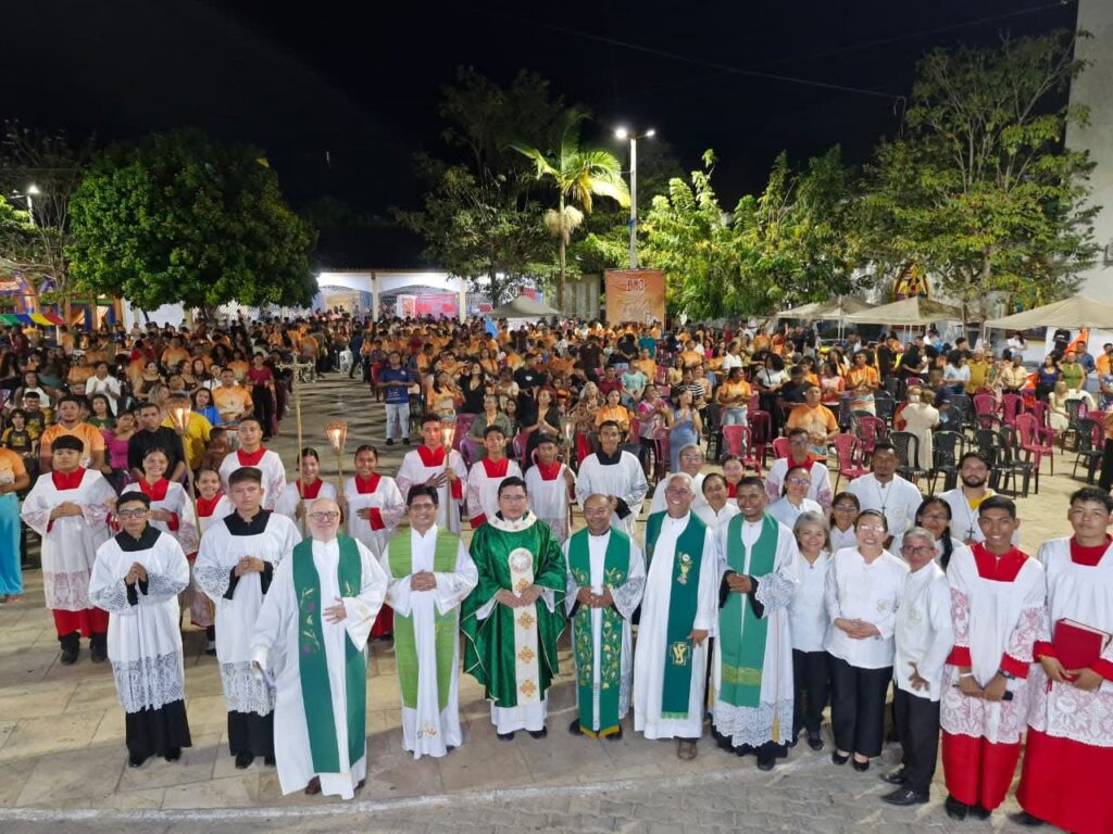 Pastoral da Juventude reúne cerca de 800 jovens em Mocajuba para celebrar o DNJ 2026
